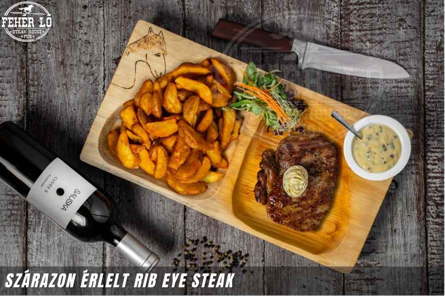 Szárazon érlelt Rib-Eye steak